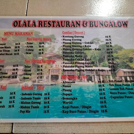 Olala Bungalows And Restaurant Сабанг Экстерьер фото